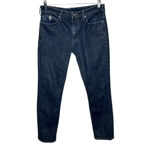 Levi's Mens 10717 Dark Wash Adjustable Waist Straight Leg Jeans 32 x 29